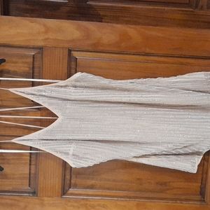 Iridescent sequin dress